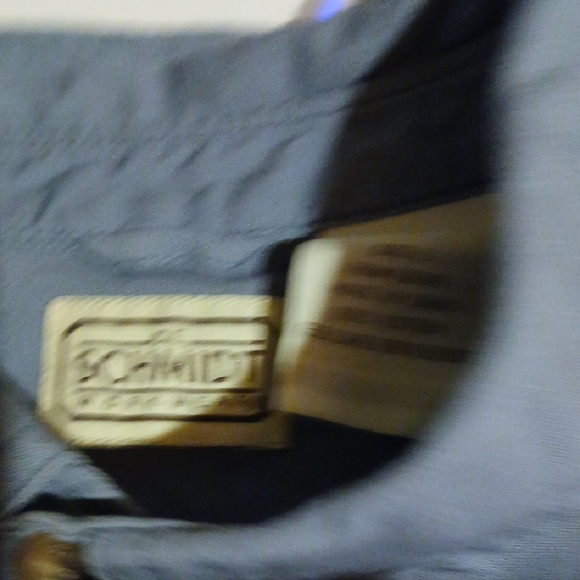 Blue Casual Button Down Shirt with Classic Collar - Picture 3 of 3